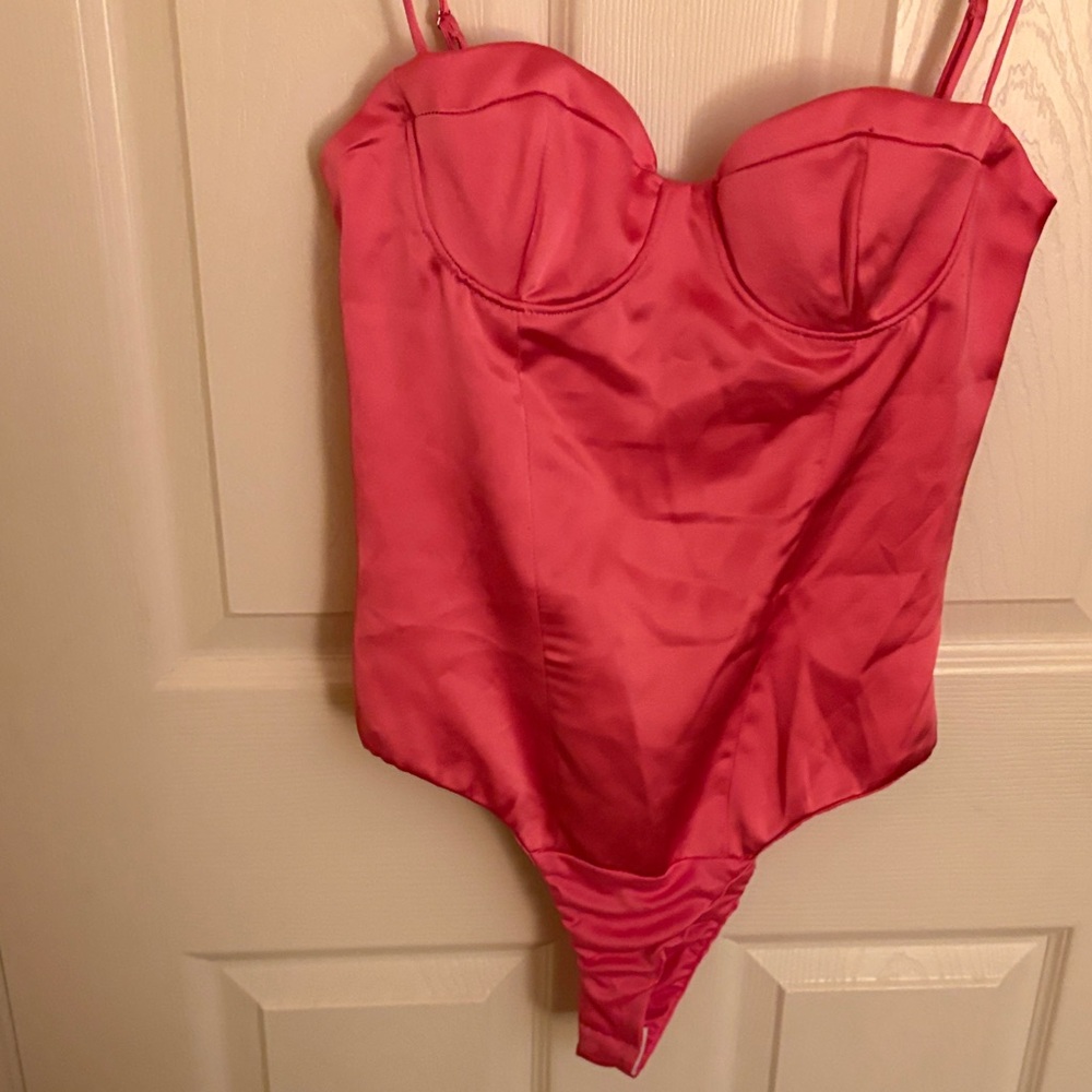 Zara Pink Satin Chemise